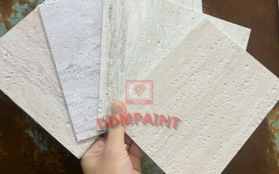 Tấm Ốp Đá Dẻo Vân Travertine | Mẫu Đẹp, Sẵn Kho D D M